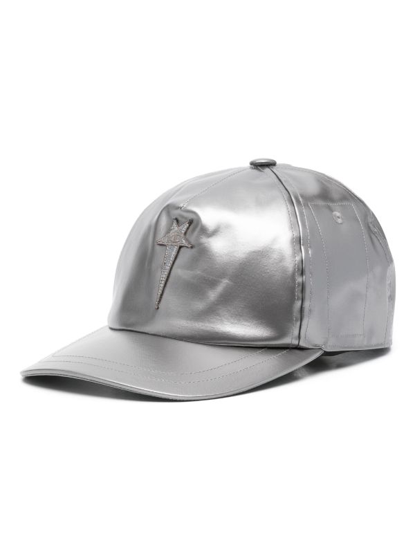 Rick Owens X Champion x Champion logo-appliqué Cap | Silver | FARFETCH