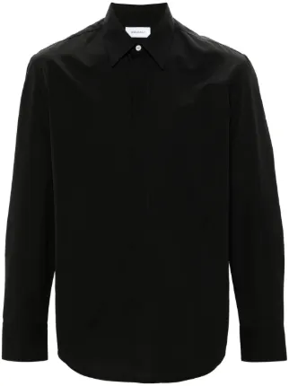 Ferragamo ポプリン シャツ | ブラック | FARFETCH JP Ferragamo ポプリン シャツ | ブラック | FARFETCH JP