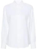 MC2 Saint Barth seersucker cotton shirt - White