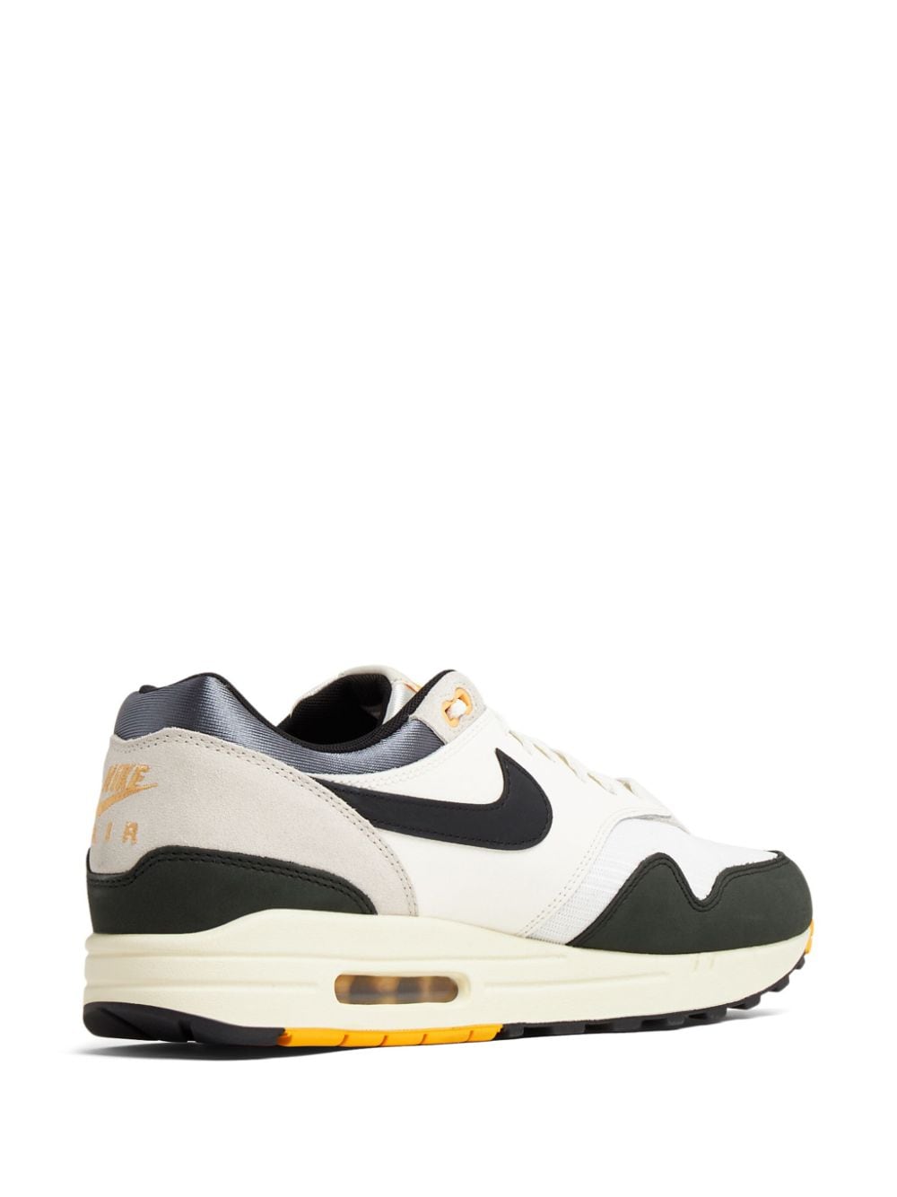 Shop Nike Air Max 1 Panelled Sneakers In White