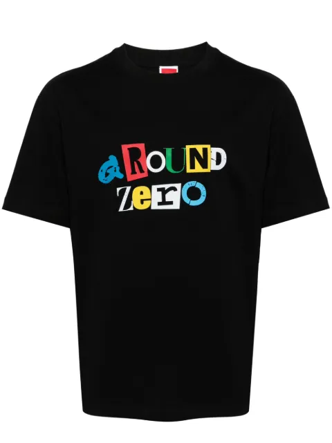Ground Zero logo-print cotton T-shirt