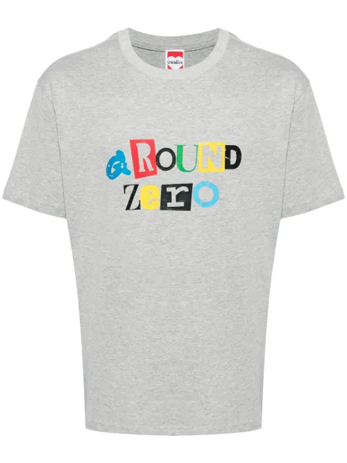 T-shirt en coton à logo imprimé - Ground Zero - Modalova