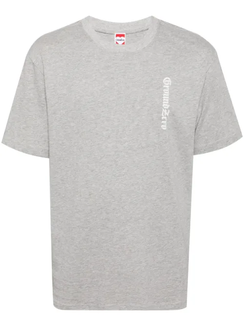T-shirt en coton à logo imprimé - Ground Zero - Modalova