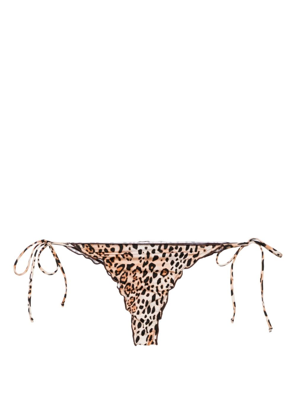 Miami leopard-print bikini bottoms
