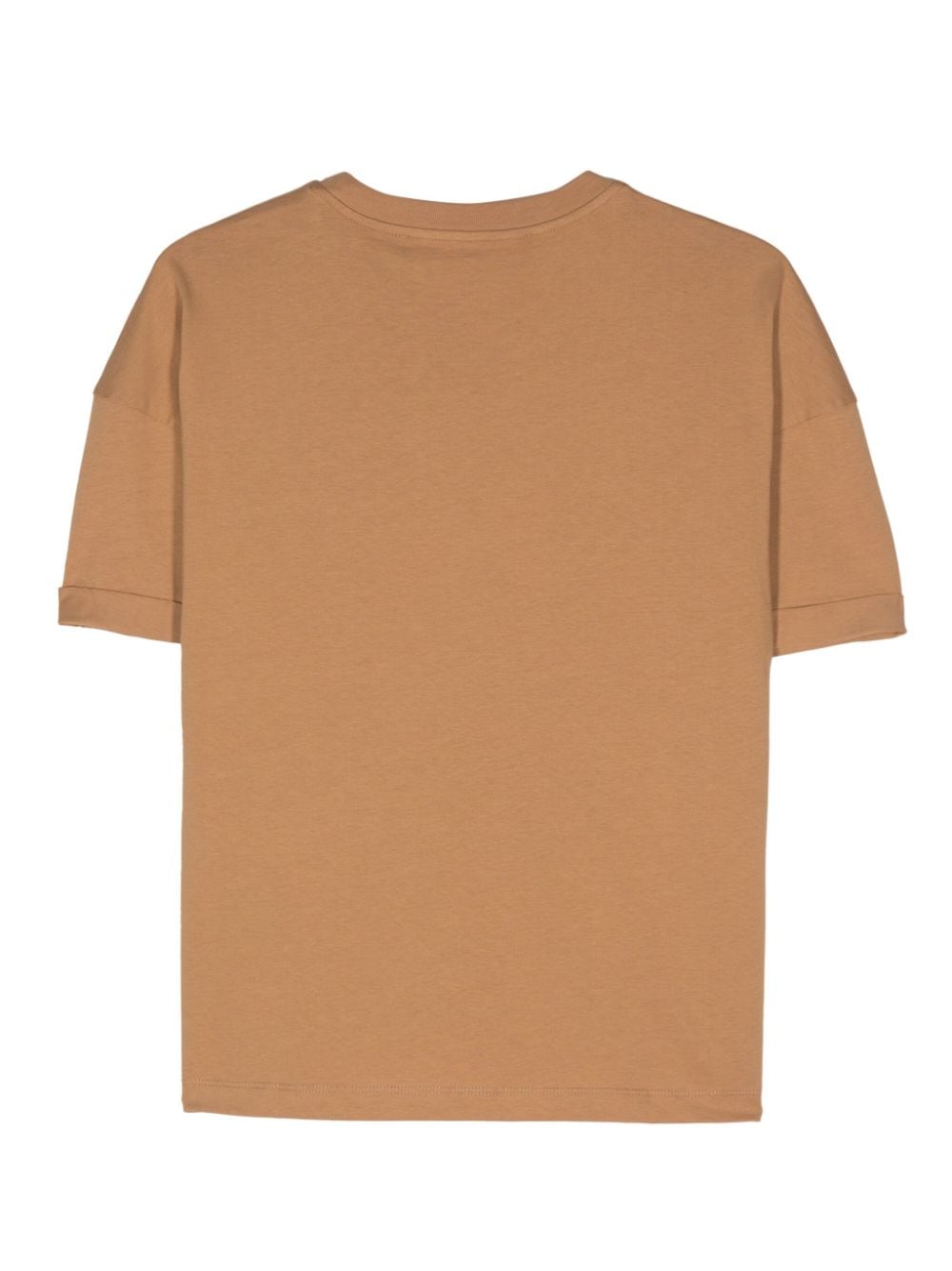 Federica Tosi T-shirt met ronde hals - Beige