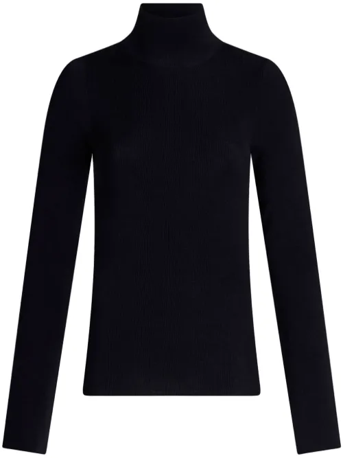 Pull en laine à col montant - ETRO - Modalova