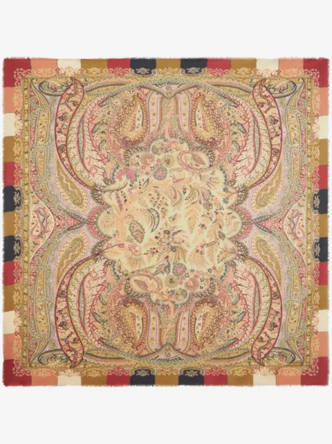 ETRO Sciarpa con stampa paisley
