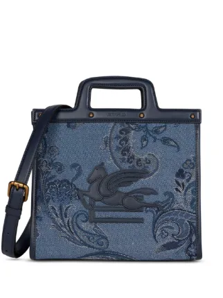 ETRO Love Trotter トートバッグ M | ブルー | FARFETCH JP