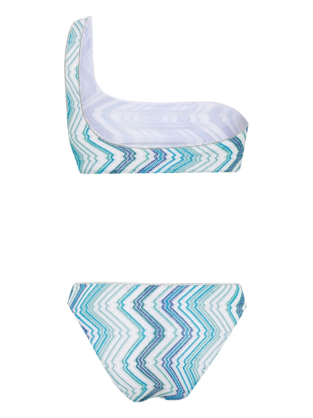 Missoni Asymmetrische bikini - Blauw