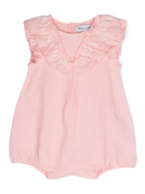 Tartine Et Chocolat ruffled linen body