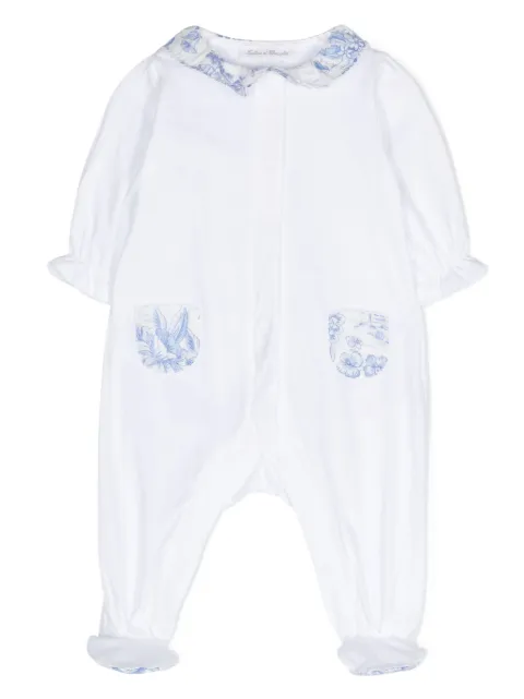 Tartine Et Chocolat collared Liberty pajama