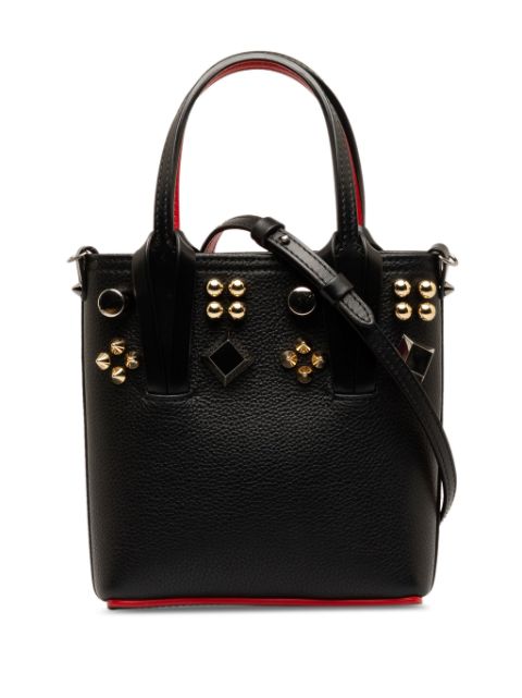 Christian Louboutin Pre-Owned bolsa satchel Mini Studded Empire Spikes Cabata North South 2020-2023