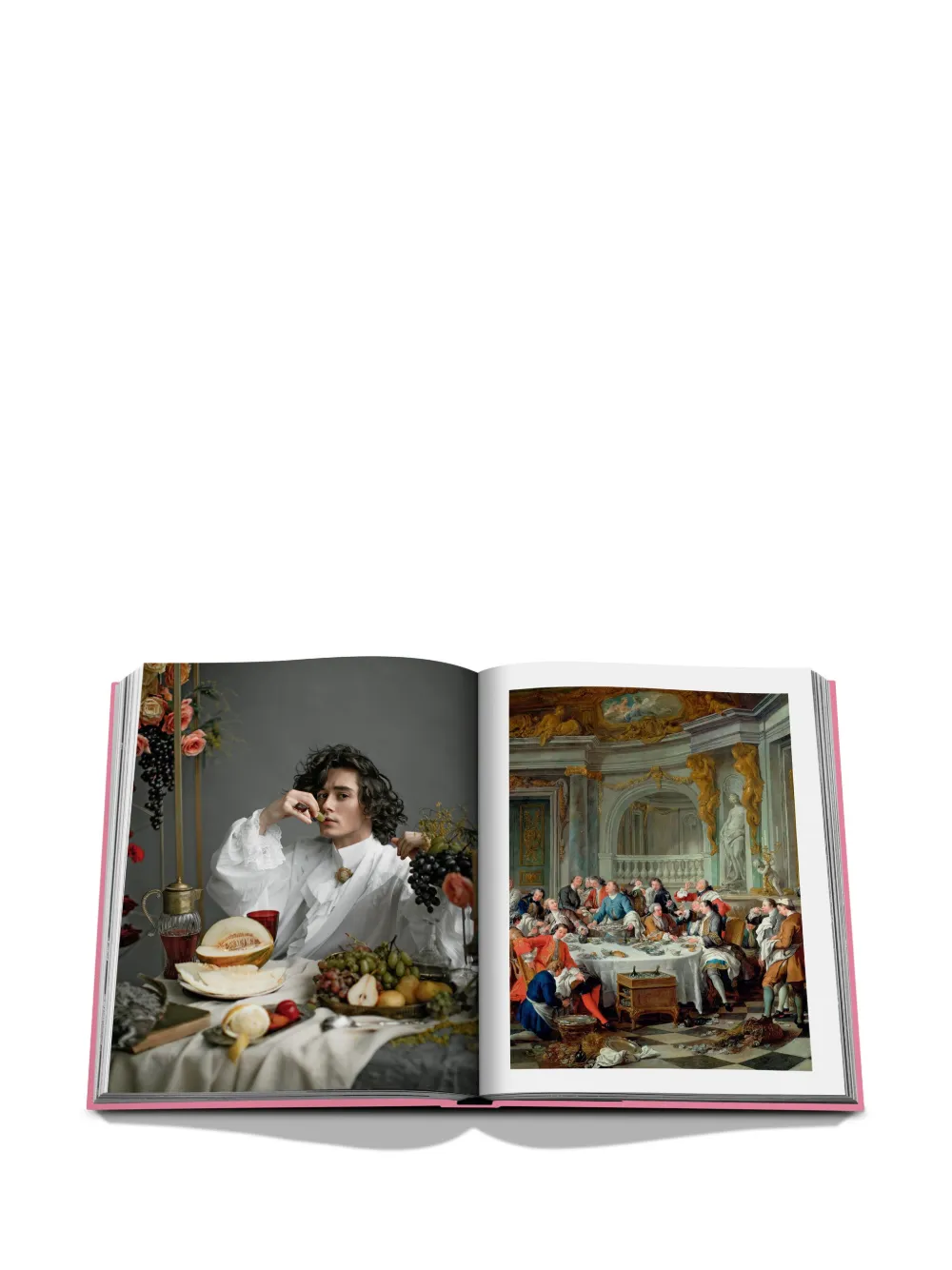 Assouline 18th Century Style Book In Pink