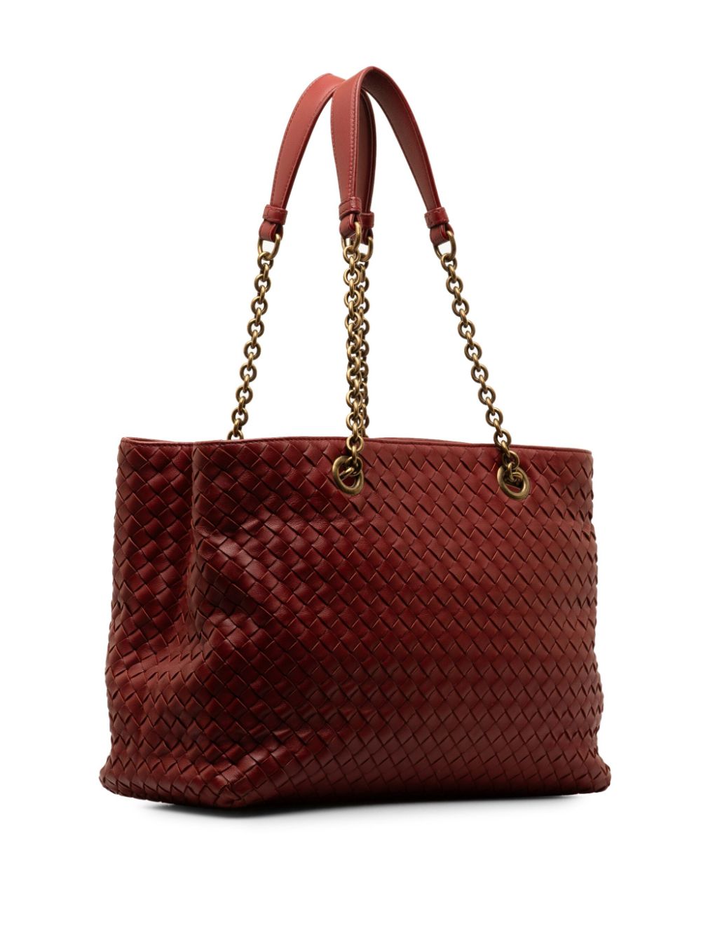 Bottega Veneta Pre-Owned 2012-2023 イントレチャート ダブルチェーン 