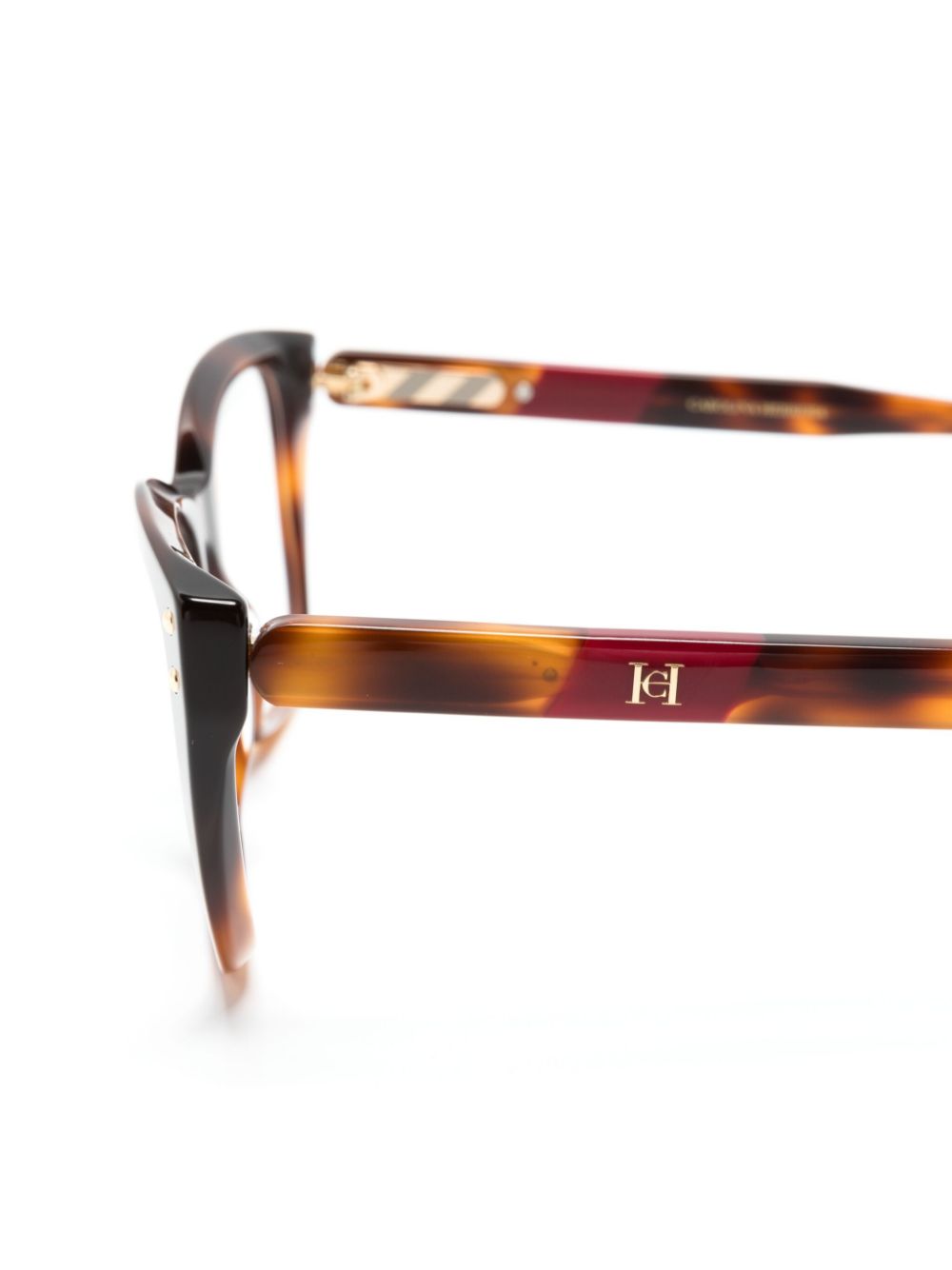 Lacoste tortoiseshell square-frame glasses Women