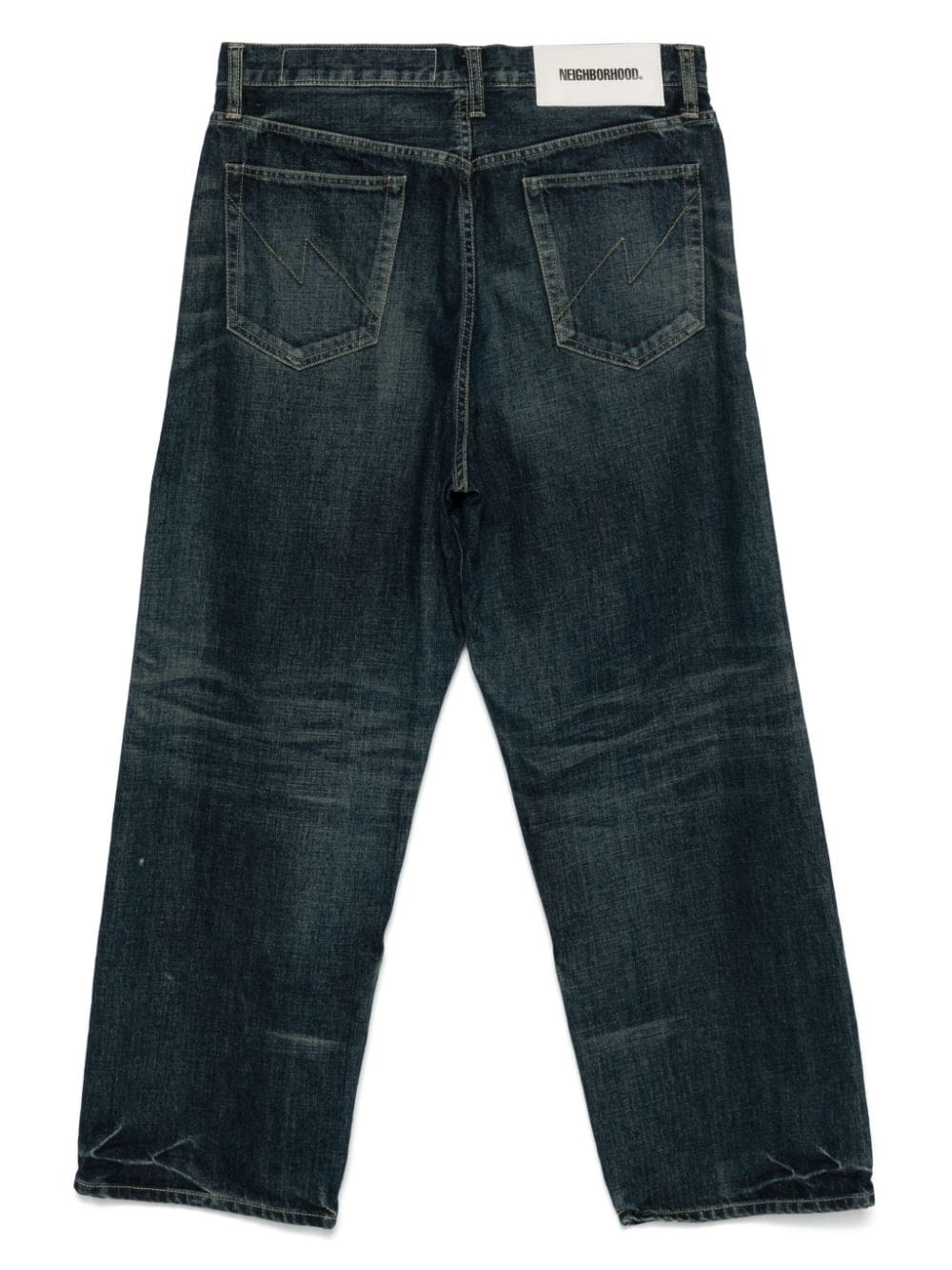 Neighborhood DP jeans met wijde pijpen - Blauw