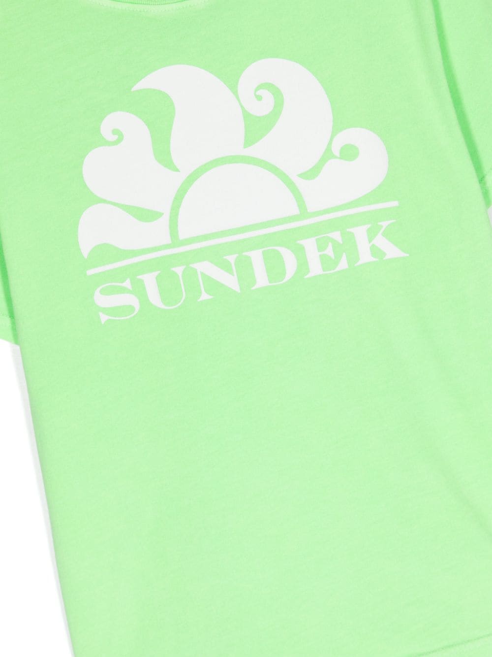 Shop Sundek New Simeo Logo-print T-shirt In Green