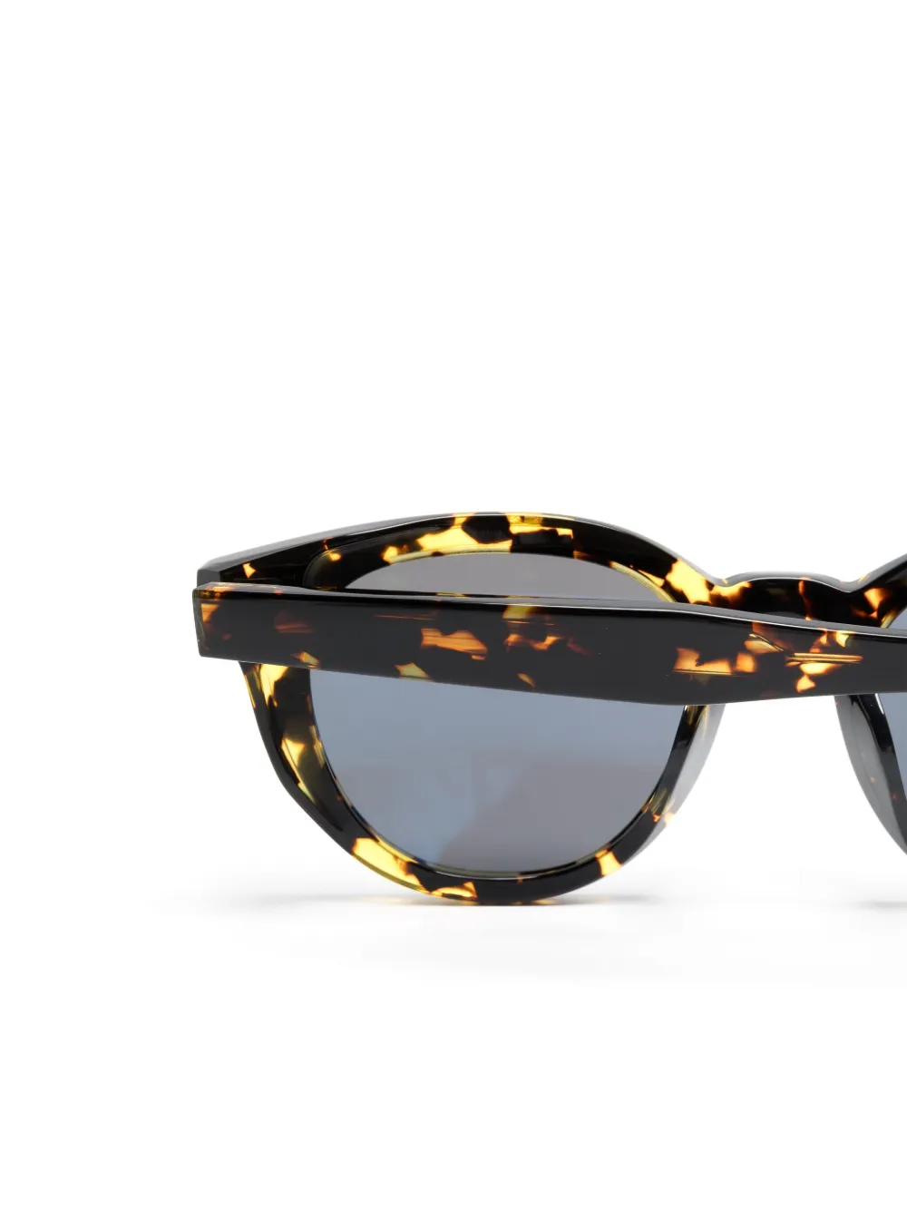 Oliver Peoples N.05 zonnebril met rond montuur Zwart
