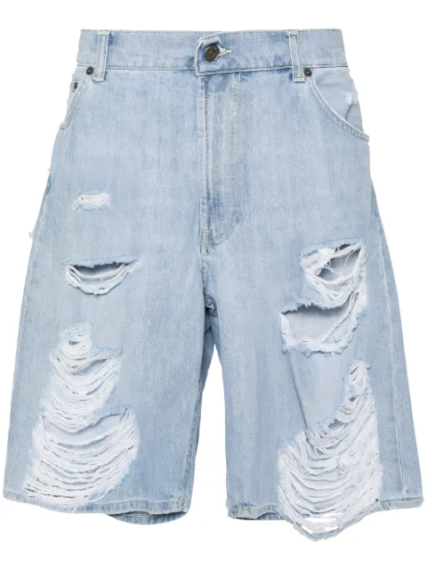 DONDUP Wen mid-rise denim shorts