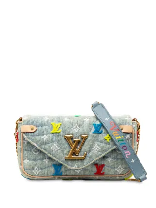 Louis Vuitton Pre Owned 2019 New Wave Chain Pochette Umhangetasche Farfetch