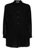 Transit linen shirt - Black