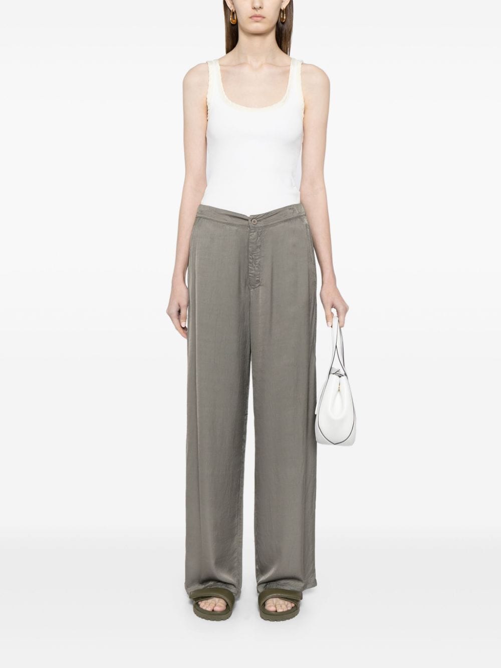 Transit straight-leg trousers - Beige