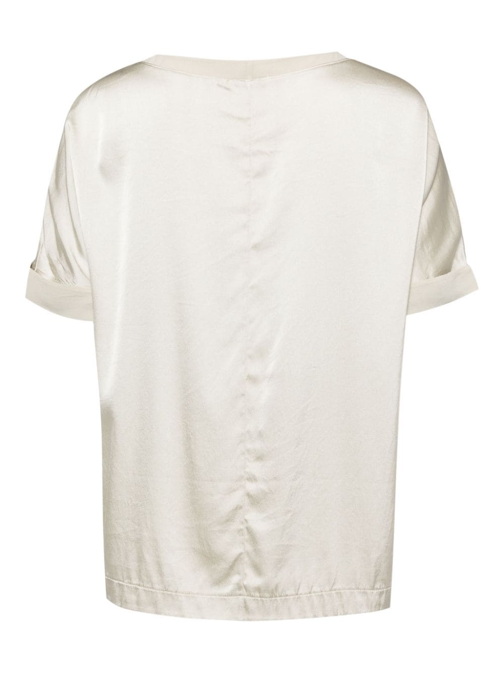 Transit satin T-shirt - Beige