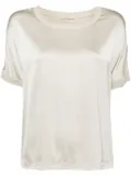 Transit satin T-shirt - Neutrals