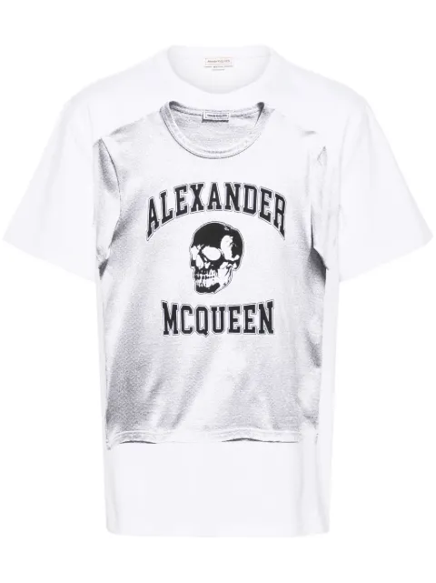 Alexander McQueen graphic-print cotton T-shirt    