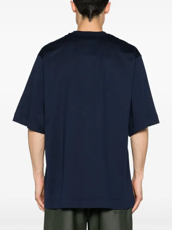 Tシャツ・カットソー GIVENCHY Dark Blue Cotton T-Shirt 22199522_52071468_600.jpg