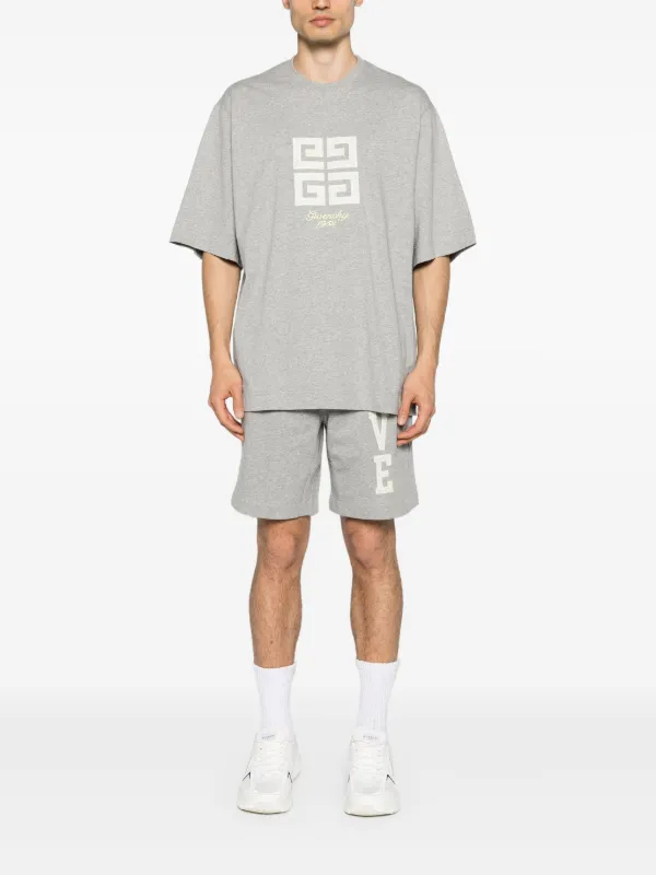 Givenchy 4G T-shirt In Cotton | Grey | FARFETCH