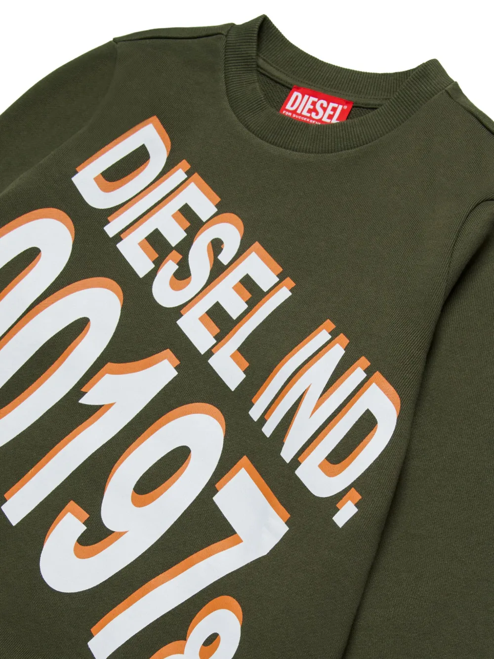 Diesel Kids Rekel sweater Groen