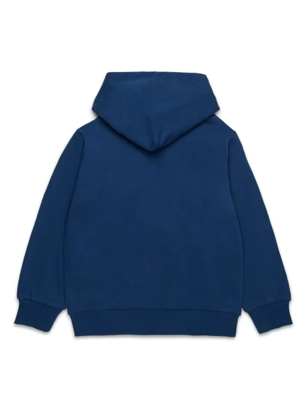 Diesel Kids Franci Hoodie Blue FARFETCH AE