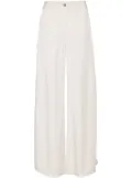 Theory Carpenter wide-leg trousers - Neutrals