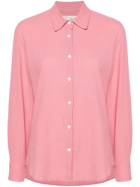 MC2 Saint Barth seersucker cotton shirt Women