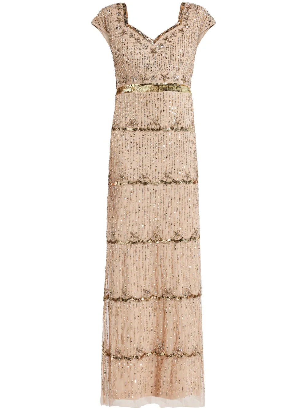 Mac Duggal sequin-embellished gown | Neutrals | Image 1