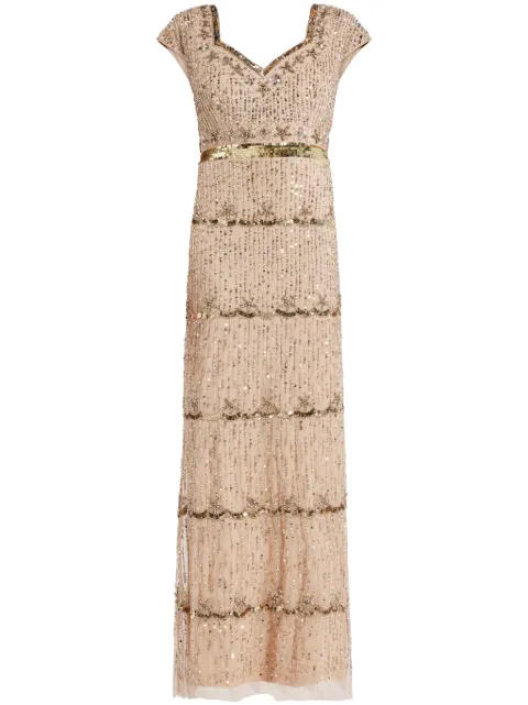 Mac Duggal sequin-embellished gown