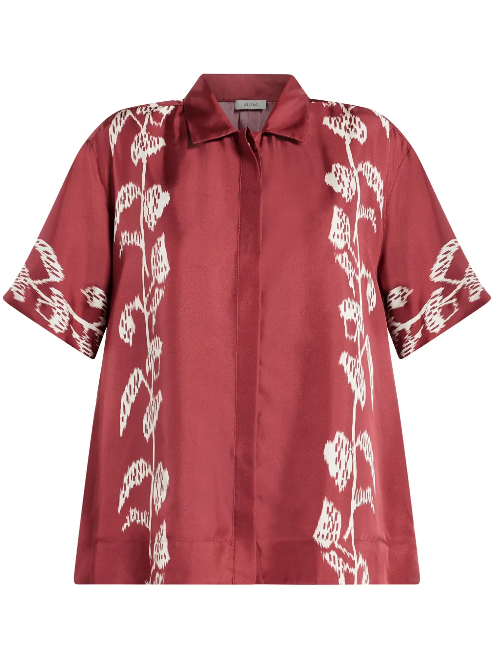 Asceno Montauk shirt - Red