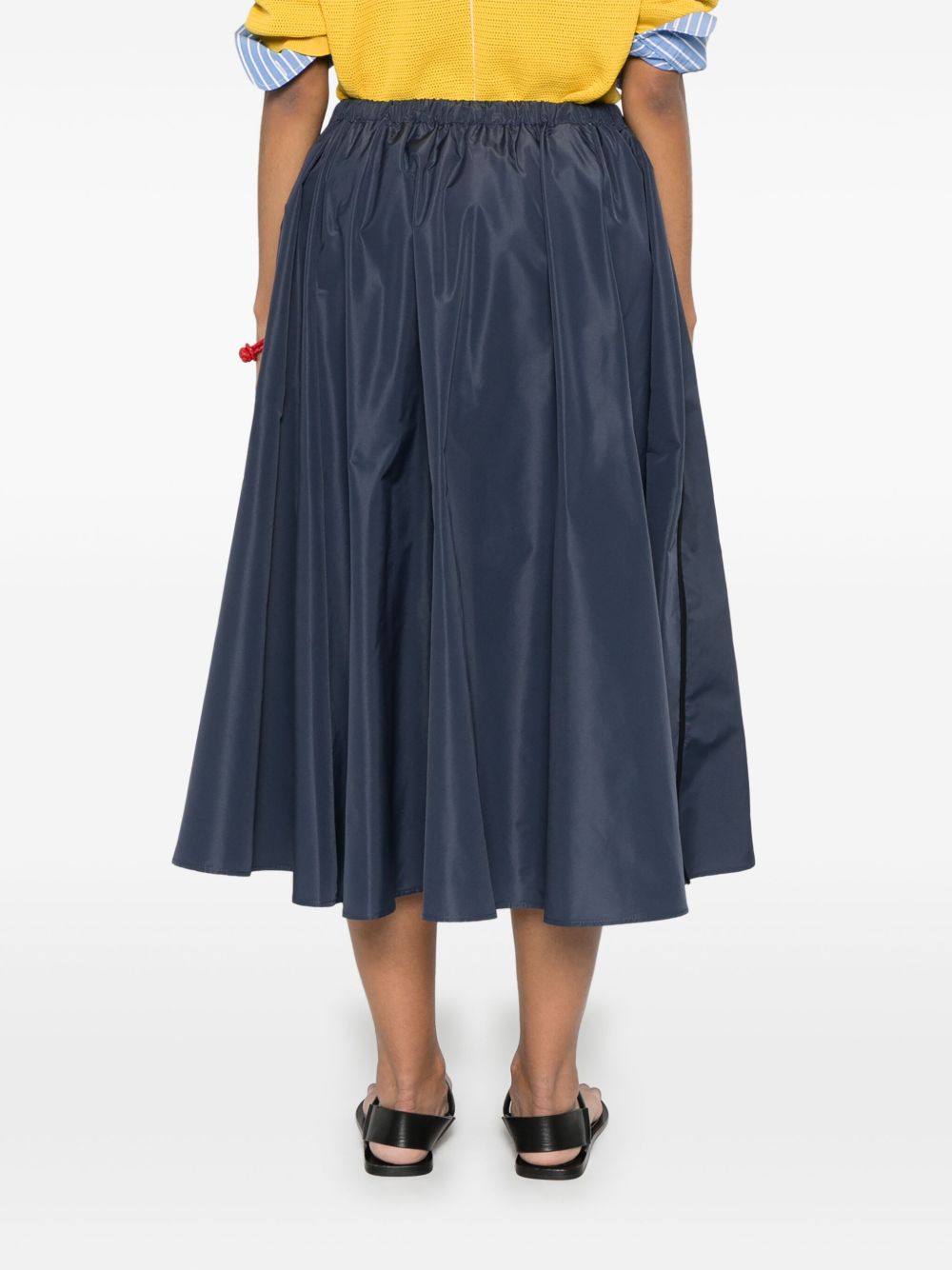 Affordable Miu Miu pleated midi skirt Women