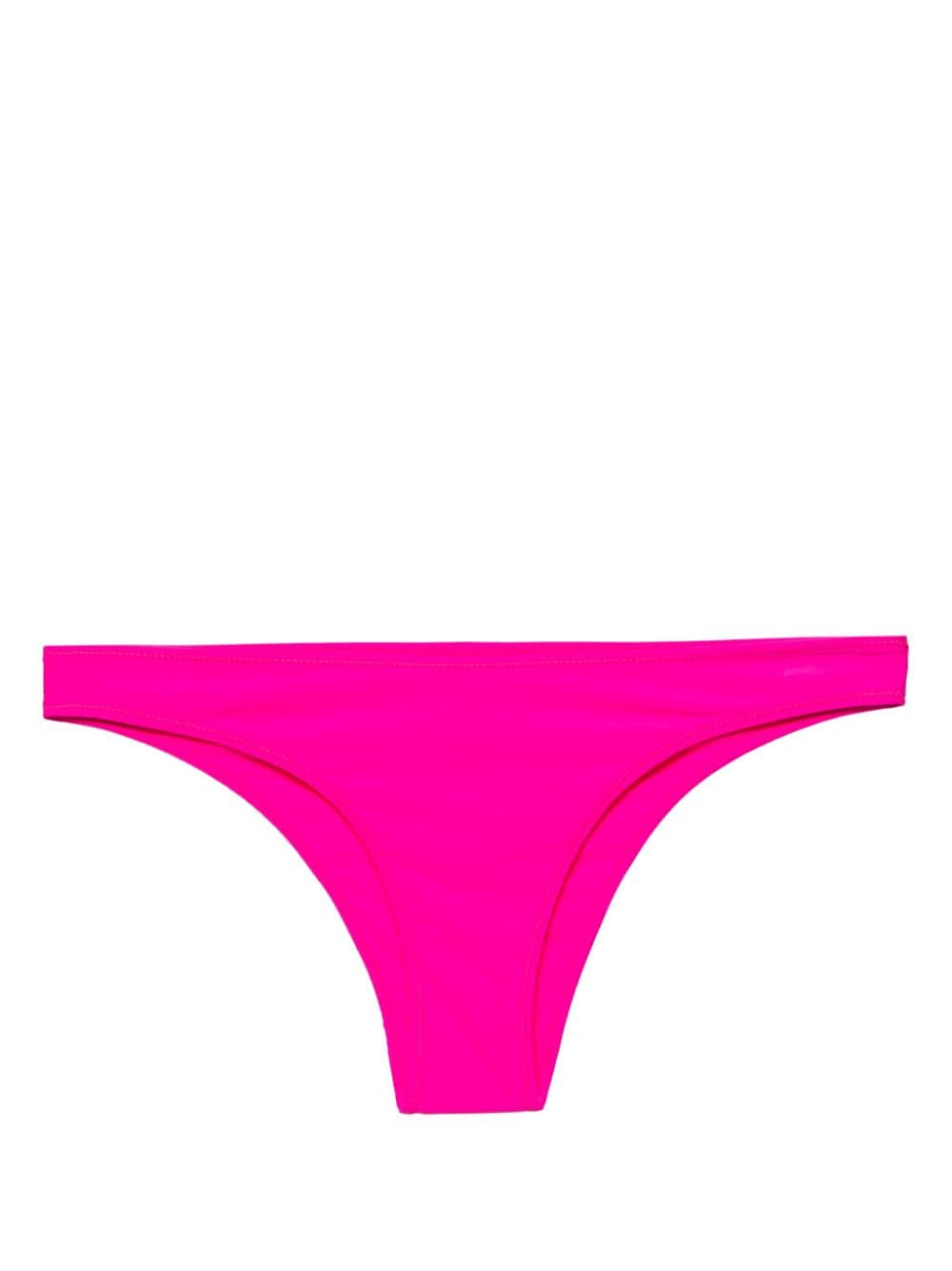Mc2 Saint Barth Lido Tanga Bikini Bottoms In Pink
