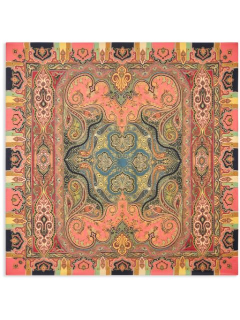 ETRO paisley-print square scarf Women