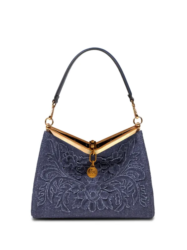 ETRO Vela ショルダーバッグ M | ブルー | FARFETCH JP