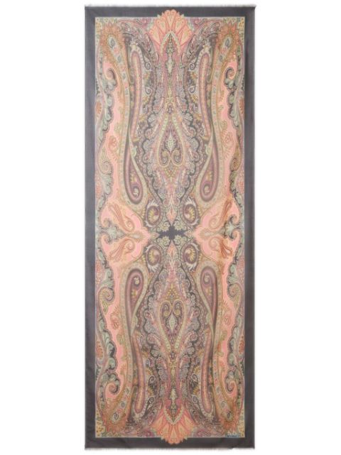 ETRO paisley-print silk scarf Women