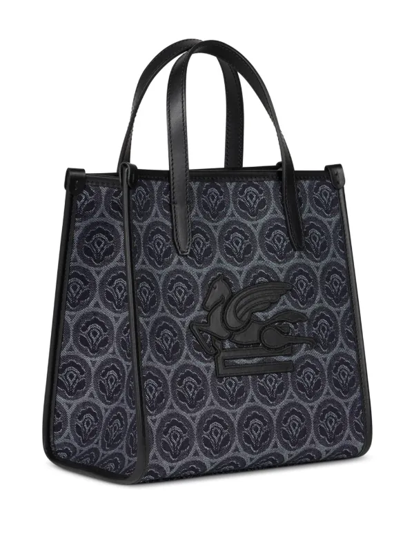 ETRO Small Love Trotter Denim Tote Bag | Blue | FARFETCH
