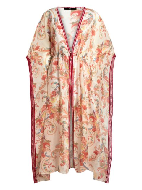 ETRO paisley-print kaftan dress