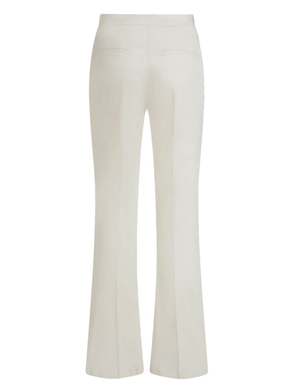 ETRO flared stretch-cotton trousers Women