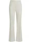 ETRO flared stretch-cotton trousers - White