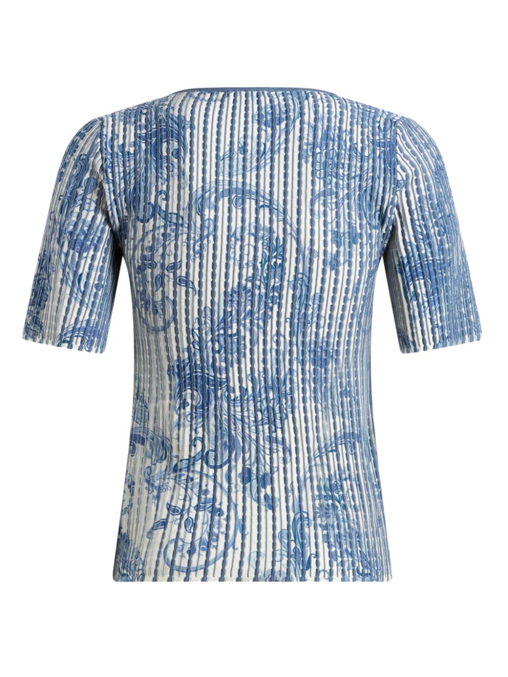 ETRO paisley-print knitted top Women