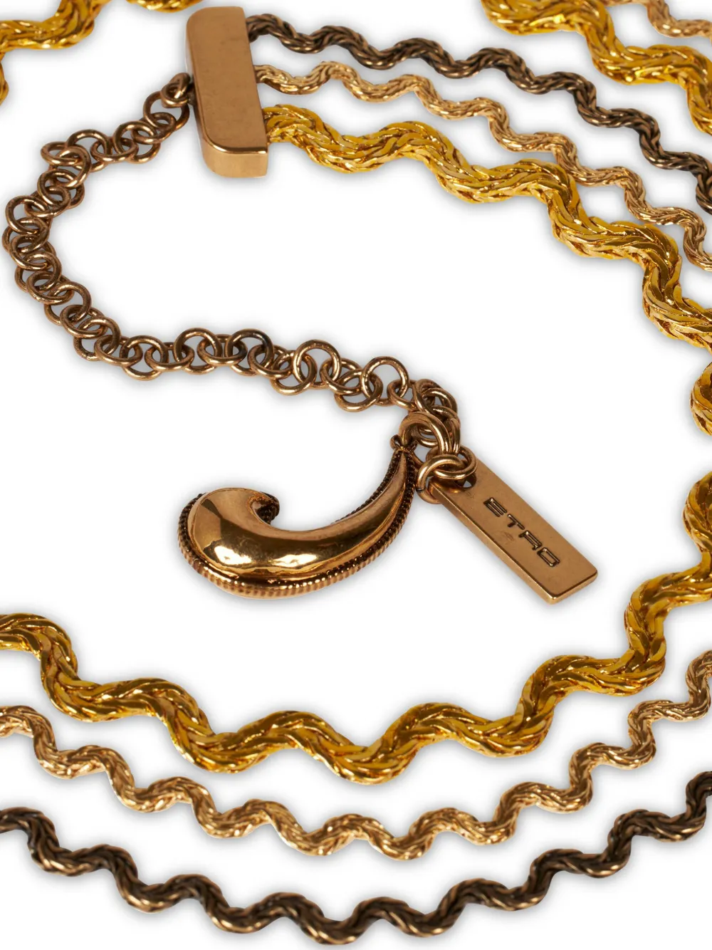 ETRO Wave multi-chain choker - Bruin