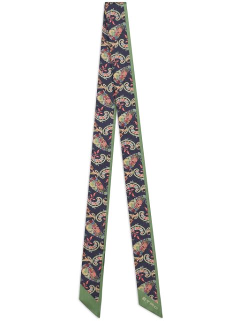 ETRO Paisleyina silk scarf Women